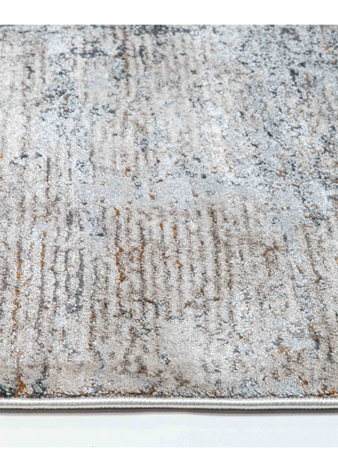 Tapete Abstracto Beige con Muro Raspado en Ocre