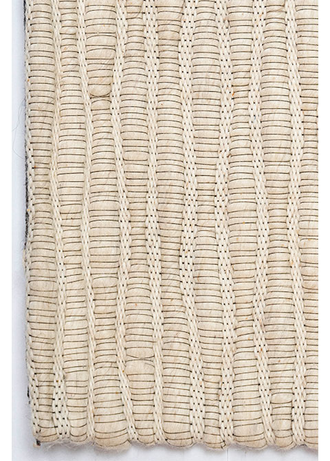 Tapete Texturizado Beige con Acanalado Fino