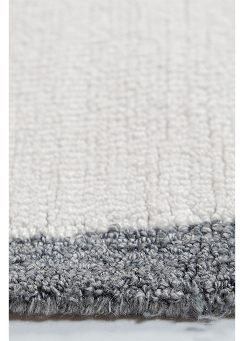 Tapete Geométrico Blanco con Mosaico de Bloques