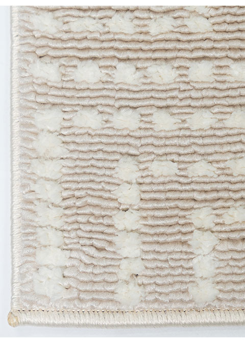 Tapete Geométrico Gris con Grecas Menudas en Relieve