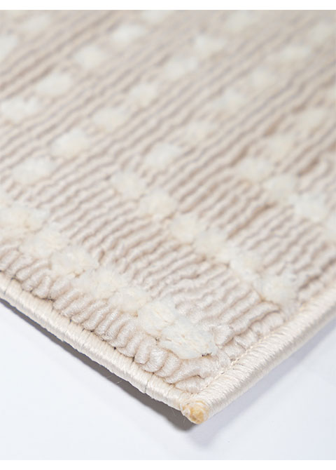 Tapete Geométrico Gris con Grecas Menudas en Relieve