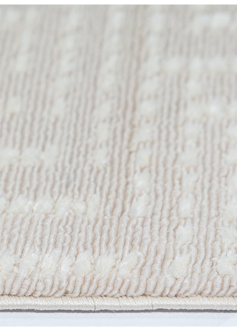 Tapete Geométrico Gris con Grecas Menudas en Relieve