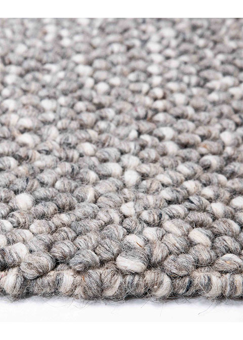 Tapete Texturizado Gris con Punto de Arroz Jaspeado
