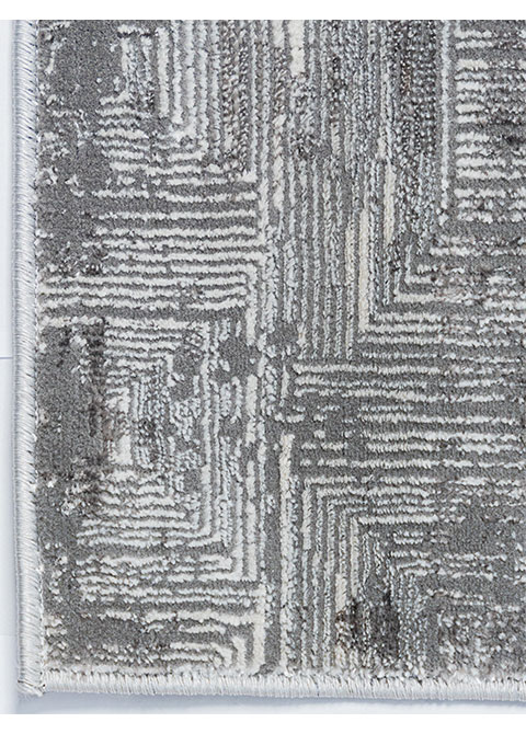 Tapete Abstracto Gris con Trama Raspada