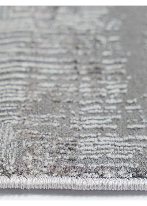 Tapete Abstracto Gris con Trama Raspada