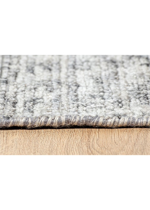 Tapete Texturizado Gris con Lazada Jaspeada en Carbón - Vista alternativa