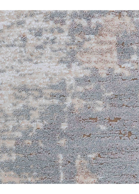 Tapete Abstracto Taupe con Chorreados Verticales - Vista alternativa