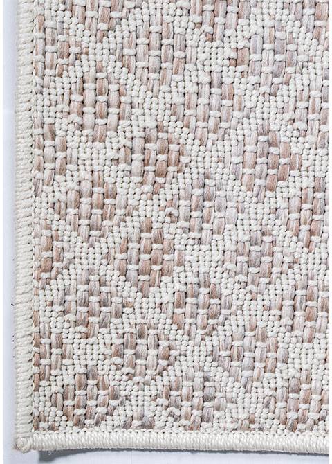 Tapete Abstracto Beige con Collage de Tramas