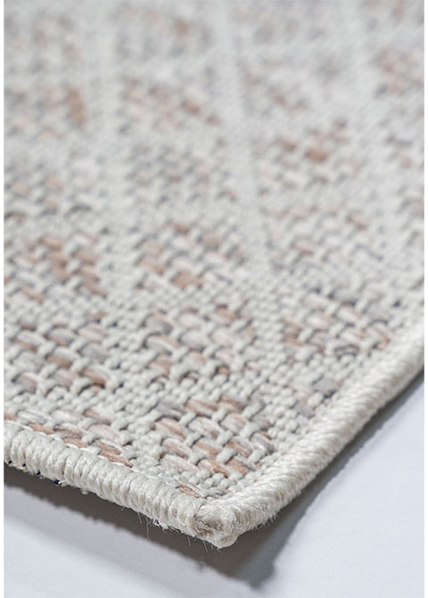 Tapete Abstracto Beige con Collage de Tramas