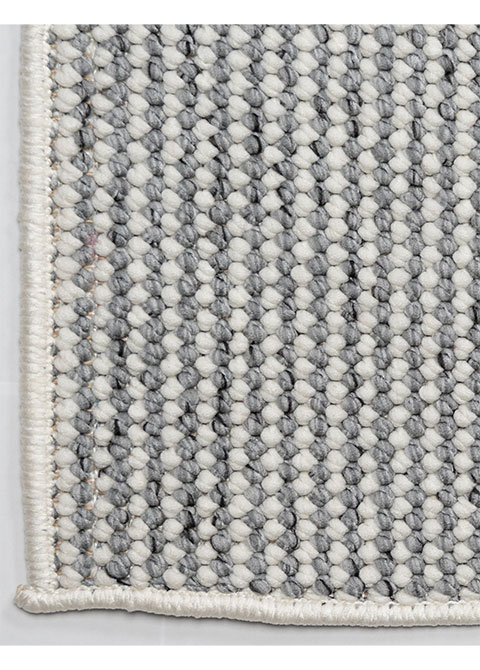 Tapete Texturizado Gris Claro con Punto Menudo