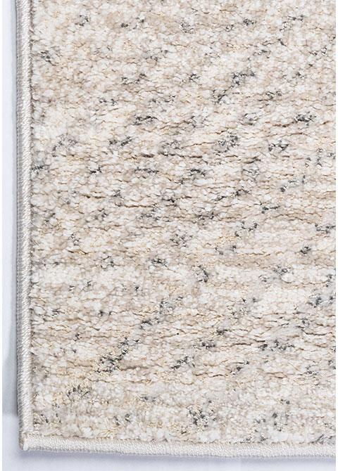 Tapete Geométrico Beige con Aspa de Cordones