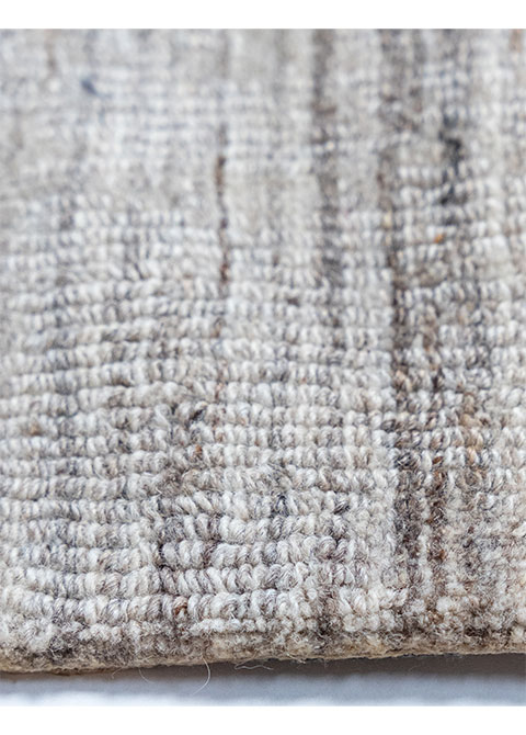 Tapete Texturizado Gris Medio Hecho a Mano, Liso Jaspeado