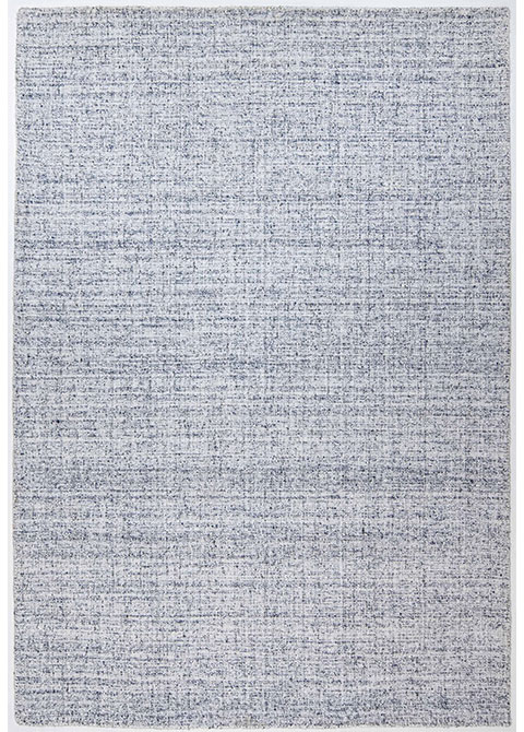 Tapete Texturizado Azul con Punto Moteado en Blanco