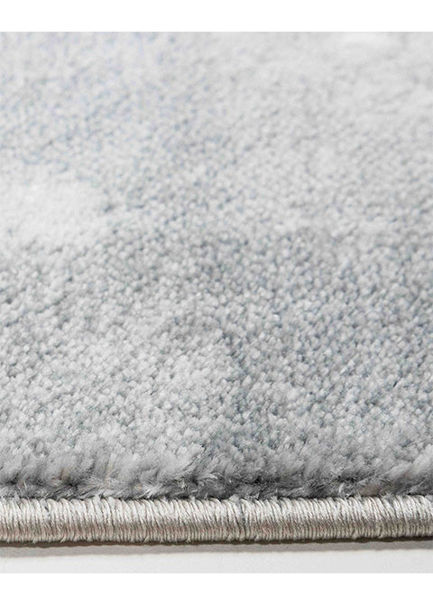Tapete Abstracto Gris con Espuma en Blanco