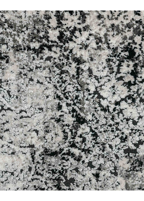 Tapete Clásico Gris con Medallón Borrado - Vista alternativa