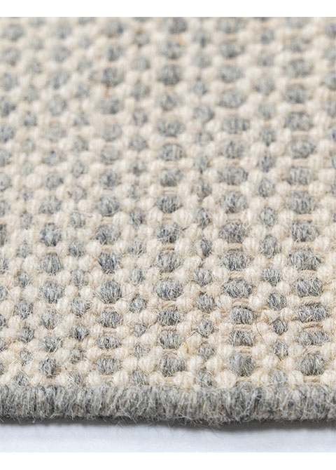 Tapete Texturizado Blanco con Punto Moteado en Gris