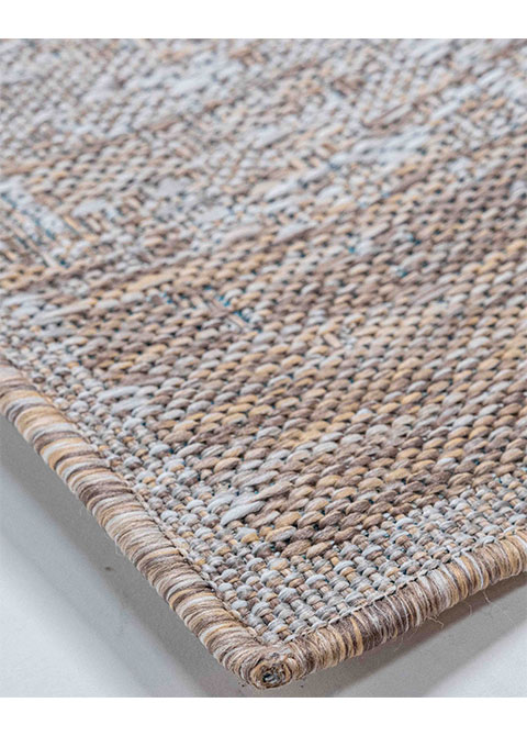 Tapete Abstracto Beige con Trama Erosionada