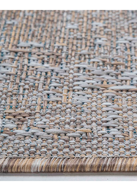 Tapete Abstracto Beige con Trama Erosionada