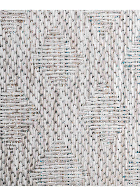 Tapete Geométrico Gris con Rombos en Relieve