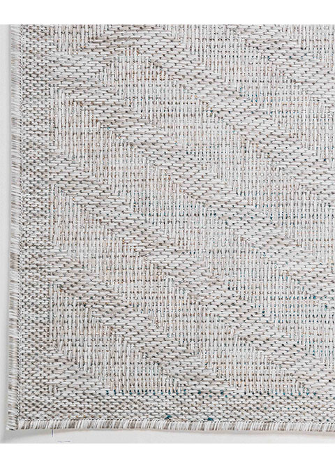 Tapete Geométrico Gris con Rombos en Relieve