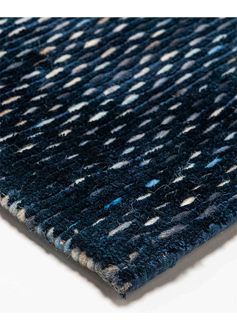 Tapete Texturizado Azul Denim con Punto Moteado