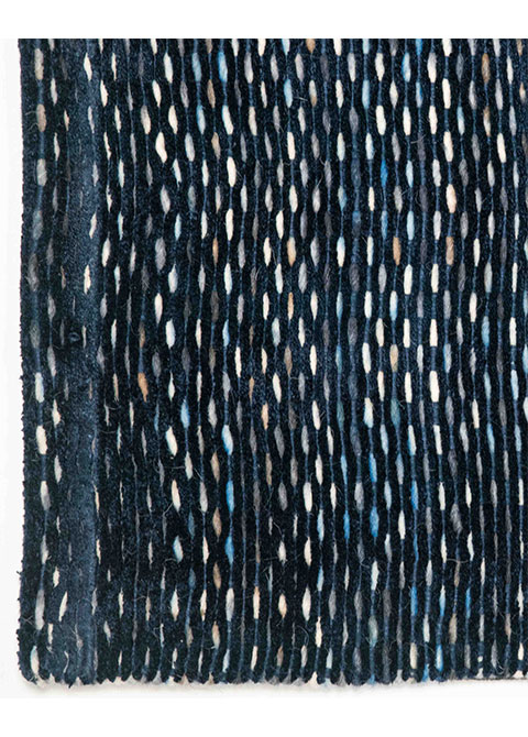 Tapete Texturizado Azul Denim con Punto Moteado