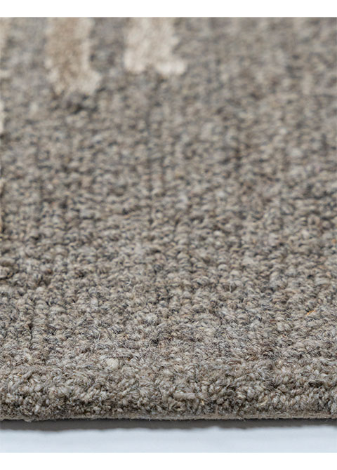 Tapete Abstracto Gris Azulado con Trazos Horizontales