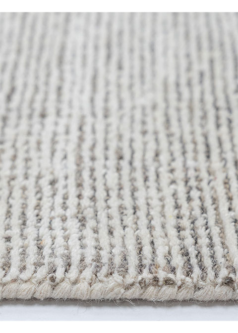 Tapete Abstracto Beige con Degradado de Marfil a Gris