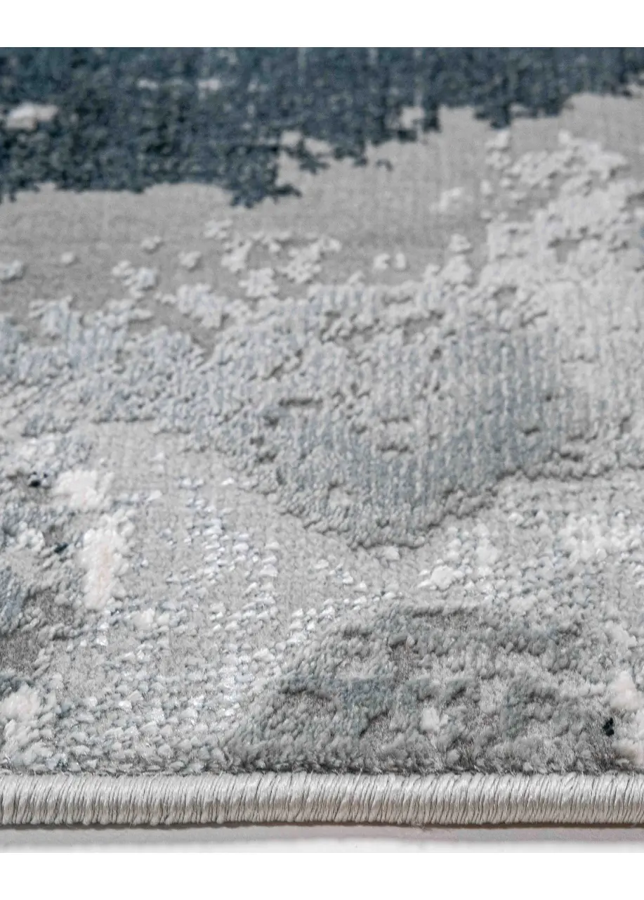 Tapete Abstracto Gris con Rocas Oscuras y Espuma Blanca