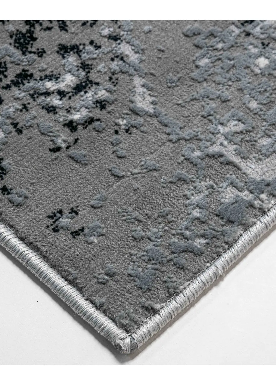Tapete Abstracto Gris con Rocas Oscuras y Espuma Blanca