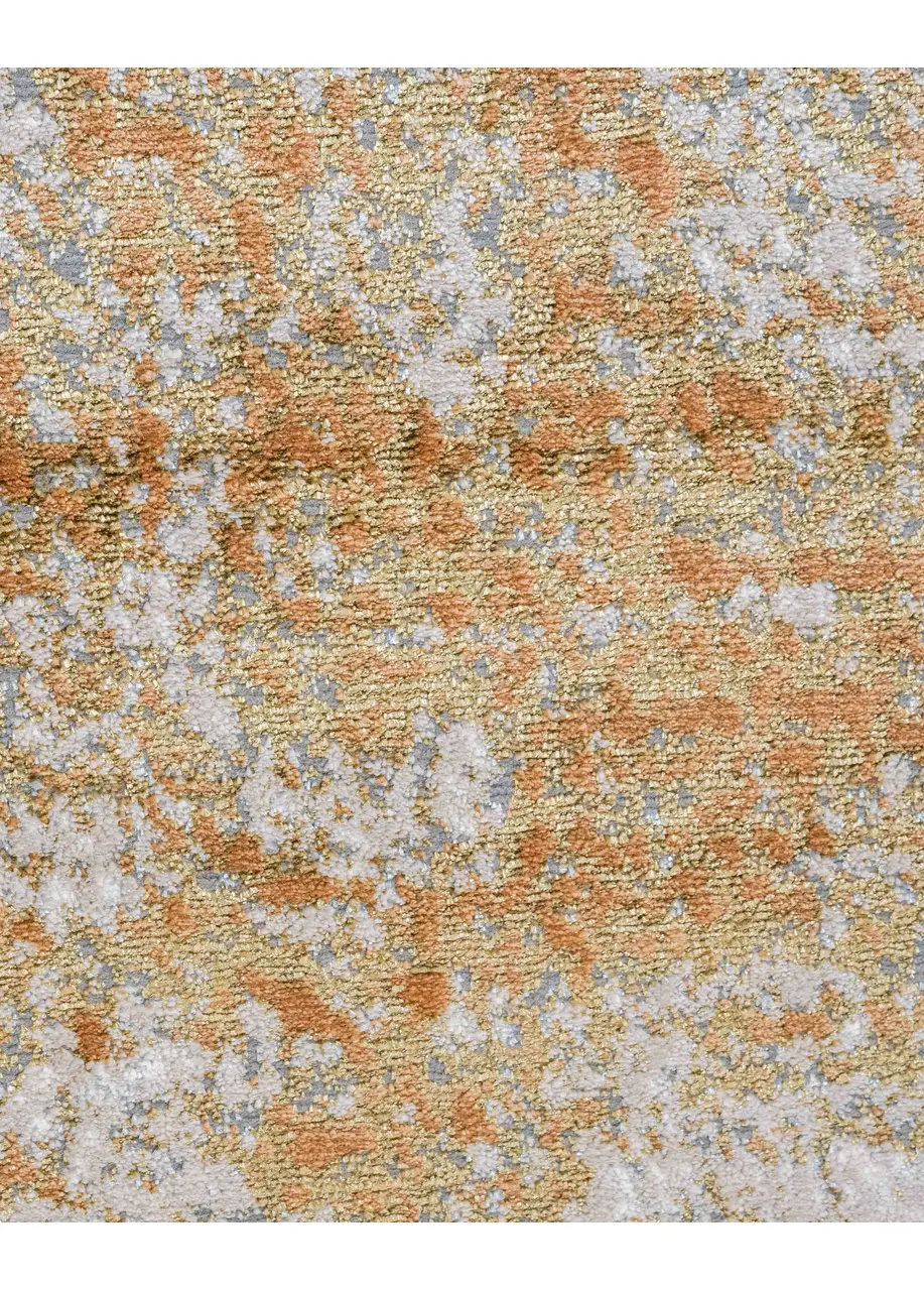 Tapete Vintage Beige con Barrido Horizontal en Dorado