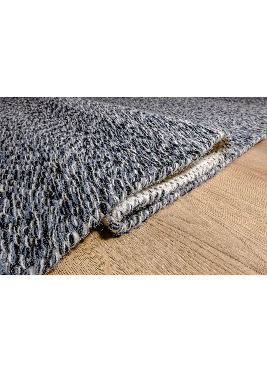 Tapete Texturizado Gris con Jaspeado en Negro y Marfil