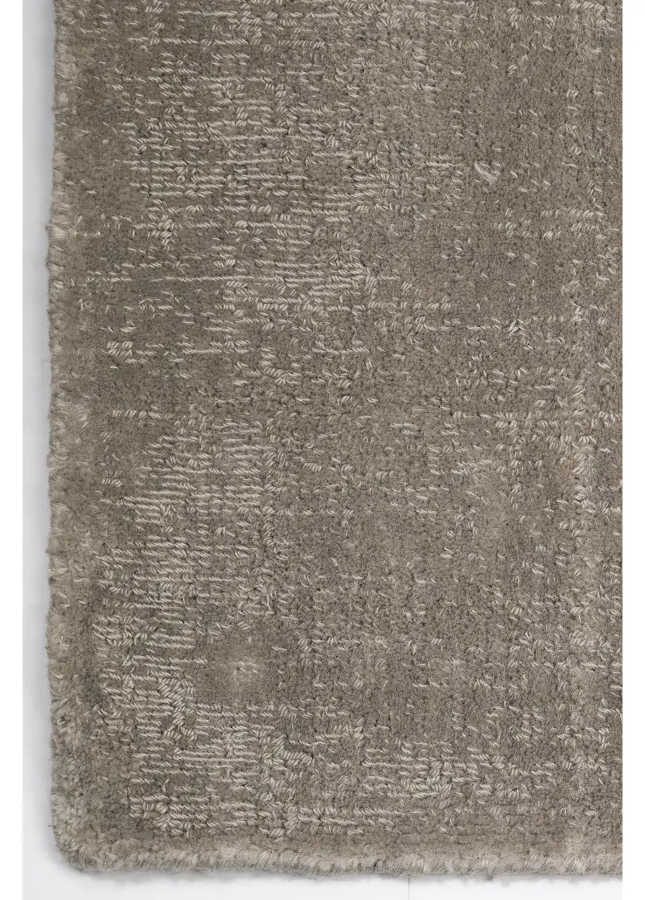 Tapete Texturizado Gris Topo con Franjas Anchas en Arena