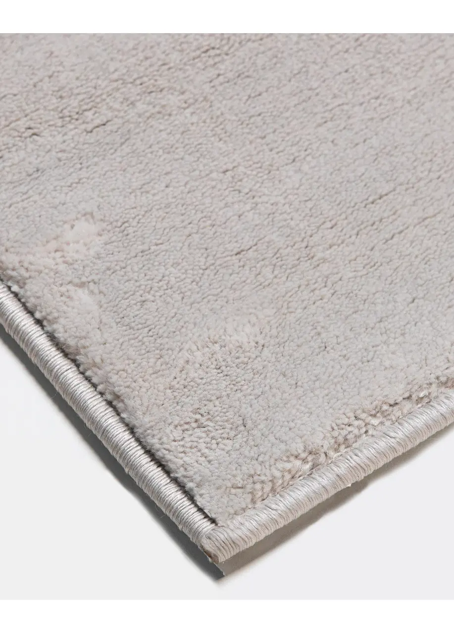 Tapete Moderno Gris con Arcos de Líneas y Bloques en Coral