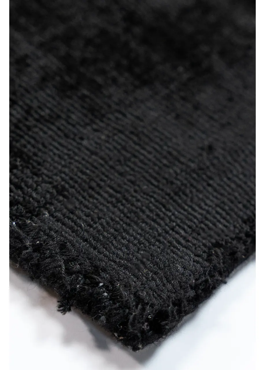 Tapete Texturizado Negro con Brillo Sedoso Tornasol
