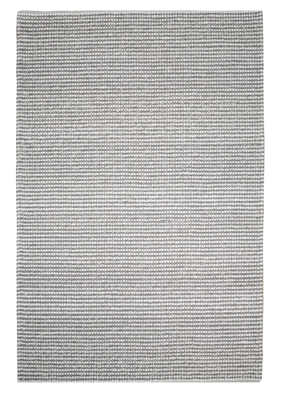 Tapete Texturizado Gris Perla con Punto Jaspeado