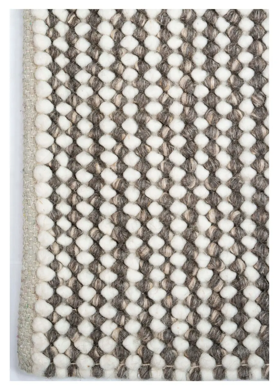 Tapete Texturizado Gris Perla con Punto Jaspeado