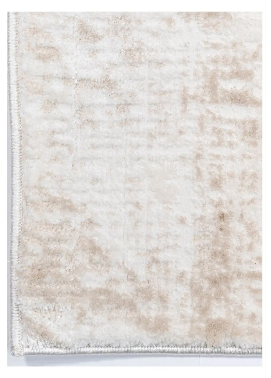 Tapete Abstracto Beige con Brochazos Diagonales