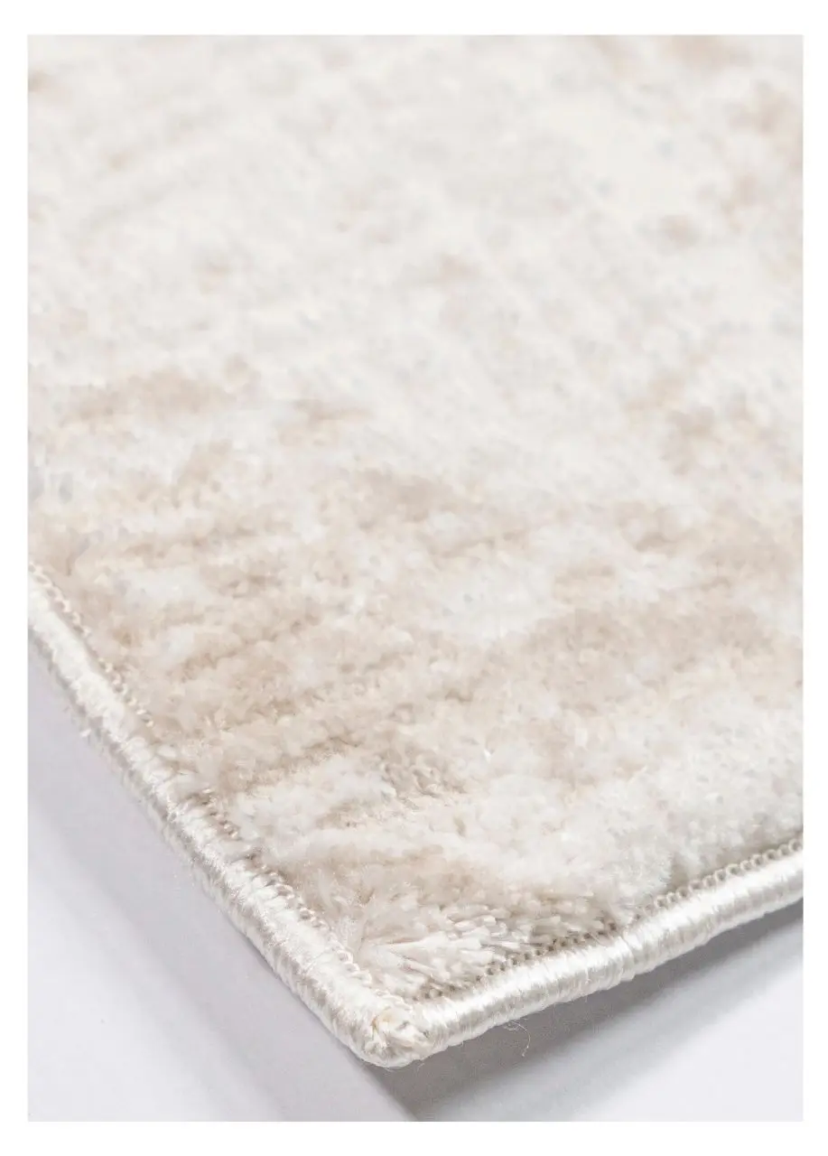 Tapete Abstracto Beige con Brochazos Diagonales