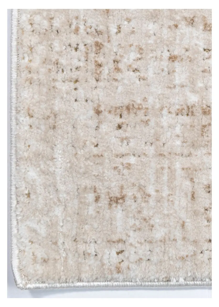 Tapete Abstracto Beige con Nubes y Grietas en Cobre