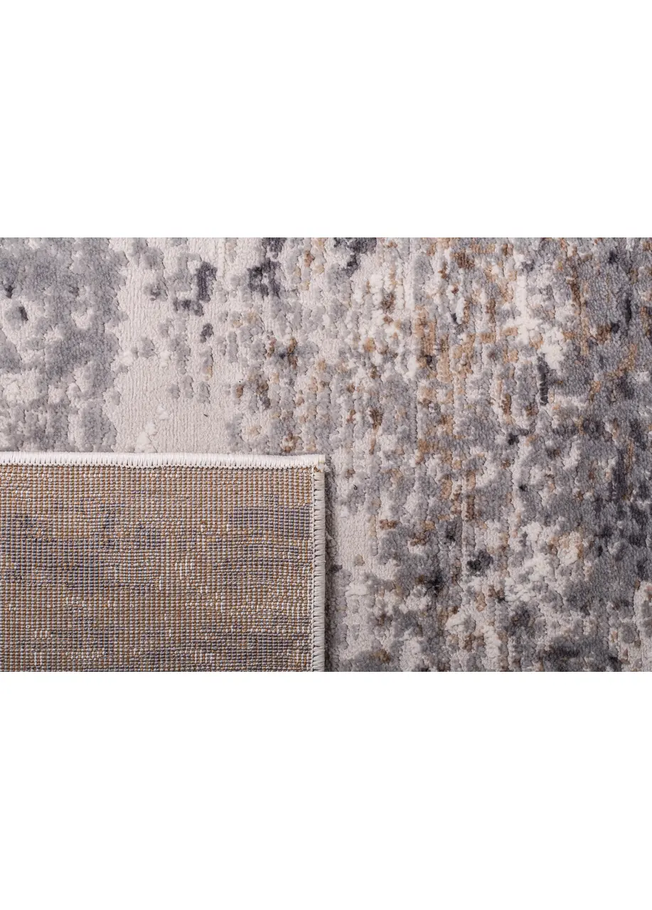 Tapete Moderno Gris Perla con Barrido Horizontal en Carbón