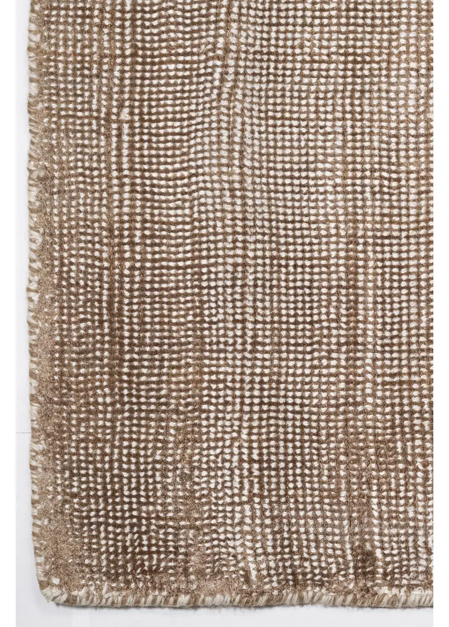 Tapete Liso Topo con Textura Jaspeada en Marfil