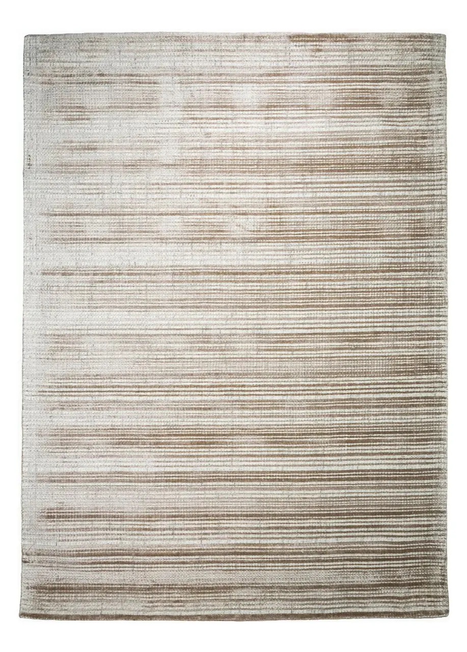 Tapete Texturizado Taupe con Veta Horizontal Lustrosa